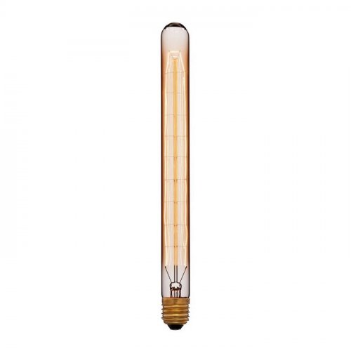 Лампа накаливания Ретро Sun Lumen Цилиндр T30-300 40Вт E27 2200К картинка 